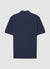 Open-collar polo shirt in jacquard