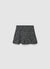 Shorts con balza e stampa a fiori