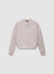 Cardigan con colletto gioiello e bottoni