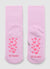 Non-slip socks with Stitch print and lettering