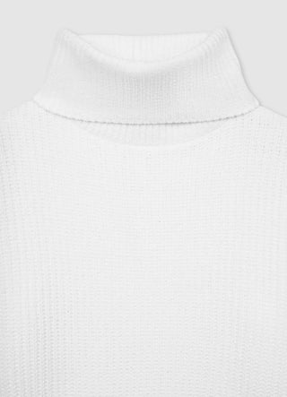Plain turtleneck jumper