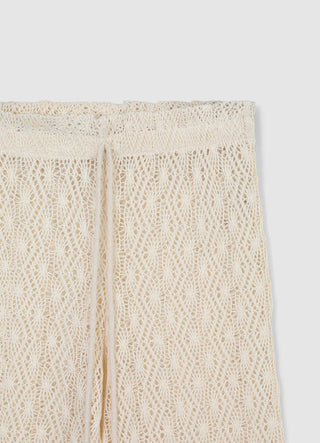 Lace trousers