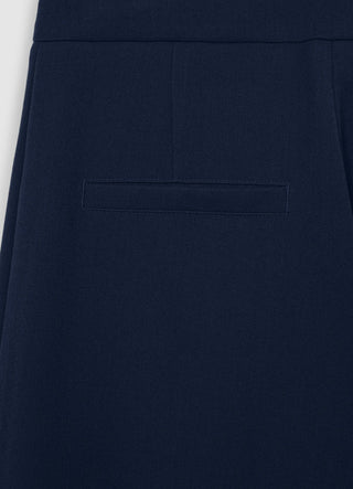 High-waisted culottes