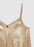 Sequined flared top