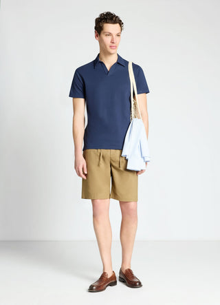 T-shirt polo tinta unita