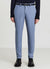 Plain-coloured chino trousers
