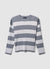 Ribbed striped jumper