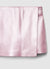 Plain-colour faux leather trouser-skirt