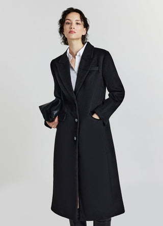 Manteau simple boutonnage