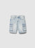 Cargo-Shorts aus Denim mit großen Taschen