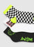 Pack of 3 urban print socks