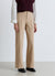 Jeans wide leg con pieghe