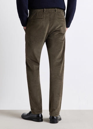 Corduroy chino trousers