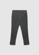 Pantaloni straight a microfantasia - 44