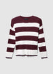 Ribbed striped jumper - XS