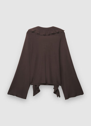 Maglia con rouches