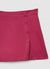 Rock-Shorts mit seitlichen Knöpfen