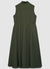 Robe chemisier longue sans manches