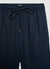 Linen blend jogger trousers
