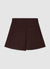 Shorts vita alta con pinces