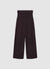 Straight-leg knit trousers