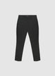 Pantaloni lunghi sartoriali simil satin a tinta unita - XS