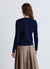 Cable-knit cardigan with buttons