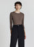 Plain crew neck bodysuit