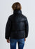 Short padded jacket in a solid colour