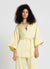 Giacca kimono similsatin con cintura