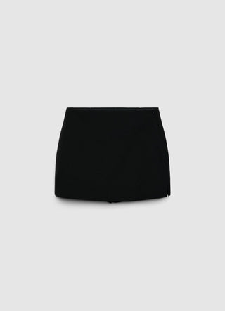 Gonna-pantalone tinta unita