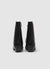 Bottines basses avec fermeture éclair latérale