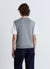 T-shirt effetto layering con bottoni laterali