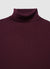Einfarbiges Rollkragenpullover