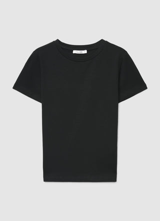 Plain-coloured T-shirt