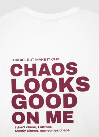 Oversized T-shirt with writing