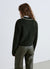 Cardigan con colletto gioiello e bottoni