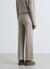 Uni-farbene Soft-Palazzo-Hose