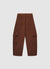 Pantaloni cargo in velluto a coste