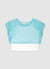 T-shirt doppio strato con inserti a rete