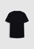 Unifarbenes T-Shirt mit Rundhalsausschnitt