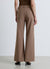 Jeans wide leg con strass