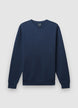 Rundhals-Sweatshirt aus strukturiertem Stoff - M