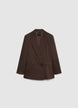 Doppelreihiger Blazer mit sechs Knöpfen - XS
