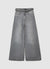 Jeans super wide leg con cintura