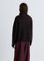 Cardigan with scarf collar and buttons