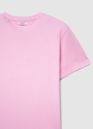 Solid colour crew neck T-shirt