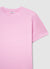 Solid colour crew neck T-shirt