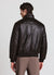 Veste matelassée en simili cuir