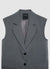 Long tailored double-breasted waistcoat